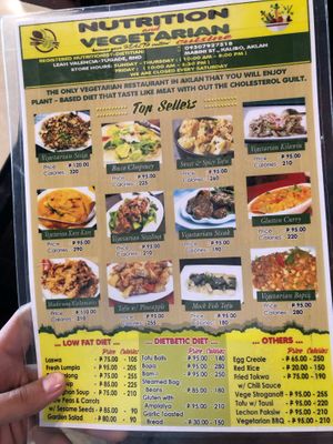 Very fair prices  at Nutrition and Vegetarian Cuisine in Kalibo