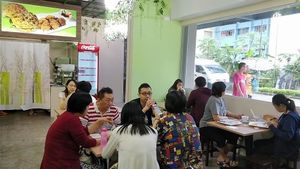 interior of western cafe section at PineGreen Fusion in Northeast Singapore