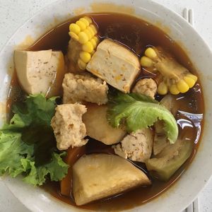 Delicious Dang Gui Noodle, packed with nutritions and vitamins! at PineGreen Fusion in Northeast Singapore