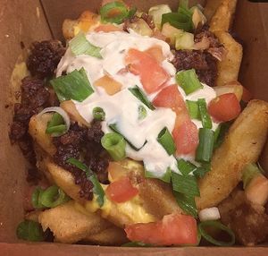 Fries supremacy  at Globally Local - Highbury in London