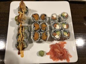 Sushi at Japan One in Dubois