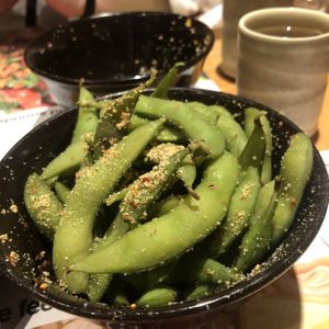 Chili & Garlic Edamame   at Wagamama in Bracknell