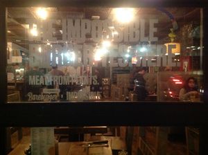 A peek at the inside (all bareburgers are decorated really cool though!) at Bareburger in Rockville Centre