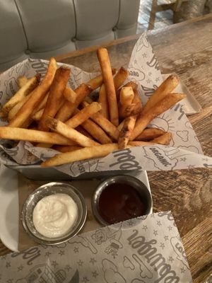 Fries at Bareburger in Rockville Centre