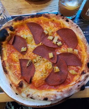 Pizza Vegan Rustico at Francesca & Fratelli - Calenberger Esplanade in Hannover