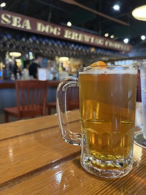 10 oz seasonal beer   at Sea Dog Brewing Co in Bangor