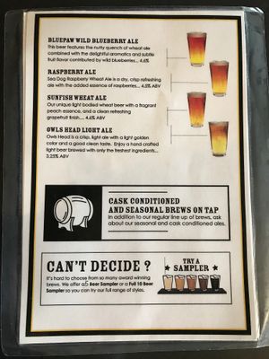 More beers at Sea Dog Brewing Co in Bangor