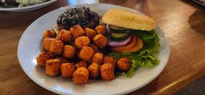Sweet potato tot at Stateline Brewery & Restaurant in South Lake Tahoe