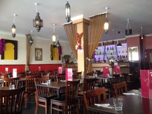 Dining area at Kassaba in Taupo