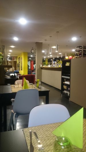 Inside at Vegetalicia in Namur