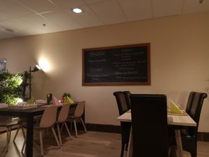 Menu at Vegetalicia in Namur