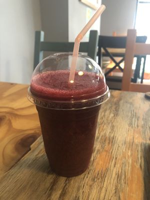 Smoothie at Zuri Coffee in Wolverhampton