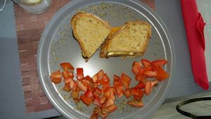 Vegan Burger  at Casa Veggy in Nerja