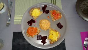 Mixed tapas  at Casa Veggy in Nerja