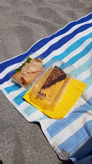 Salty crepes + brownie at Casa Veggy in Nerja