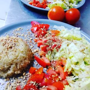 OURS  FRESH SALADS  at Casa Veggy in Nerja