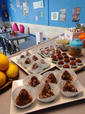 Sweet sweet sweet : vegan,  gluten  free and sugar free !!   at Casa Veggy in Nerja