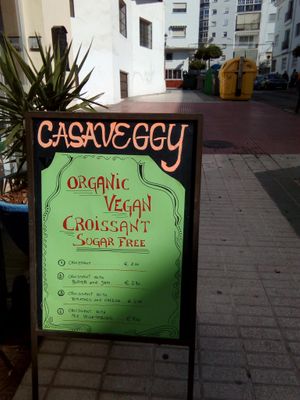 You can find in CasaVeggy  the organic,  vegan and sugar free croissant  at Casa Veggy in Nerja