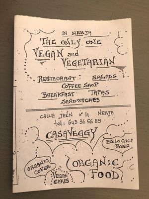 💚 at Casa Veggy in Nerja