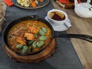 sweet potato stew at Pod Niebieniem in Poznan