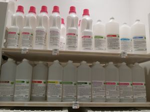 empty bottles at day by day in Strasbourg