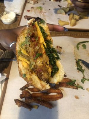 Inside view  at Attaboy in Budapest