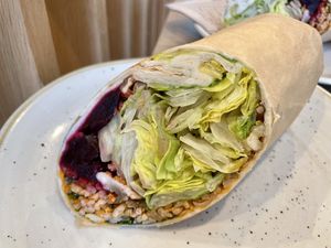 'oriental' wrap at Dean & David - Trankgasse in Cologne