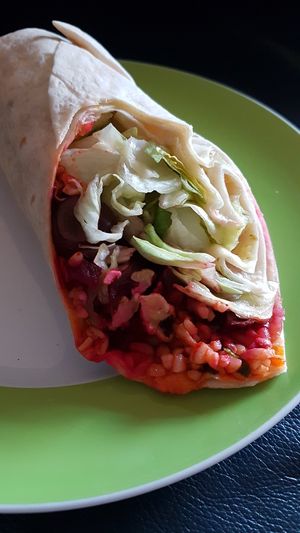 Vegan Oriental Wrap at Dean & David - Trankgasse in Cologne