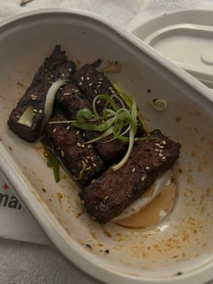 Seitan ribs  at Wagamama in Nottingham