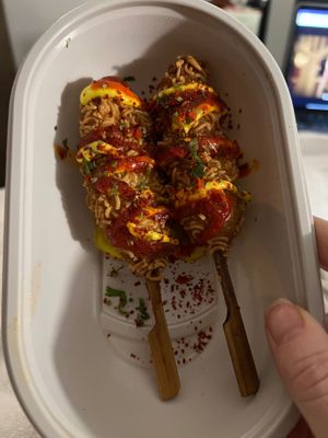 Vegan K dogs  at Wagamama in Nottingham