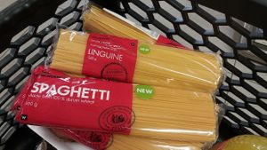 A lot of pasta is vegan by default still, it's always good to check for eggless pasta just to make sure. This range is vegan.  at Woolworths - Douglasdale in Johannesburg