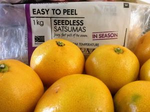 This citrus fruit has become one of our favourite of all time. The Satsuma (something in-between an orange and a naartjie. Juicy, gentle, heavenly. Woolworths has them.  at Woolworths - Douglasdale in Johannesburg