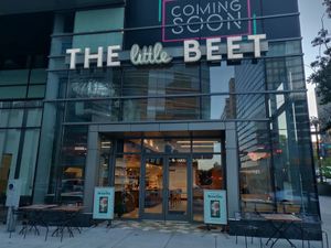 Outside at Little Beet in Arlington