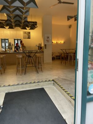 Entrance and counter  at Chupenga - Gendarmenmarkt in Berlin