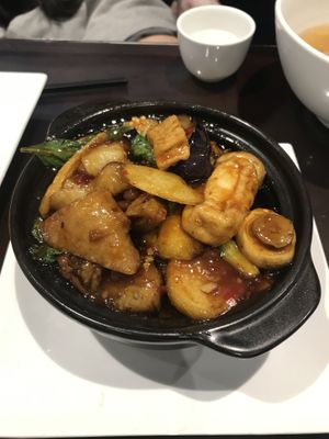 Eggplant pot - get this! Simply delish! at Simple Asian Vegetarian Cuisine in Canley Heights