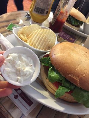 burgers at Rincon Flamenco Cafe in La Serena