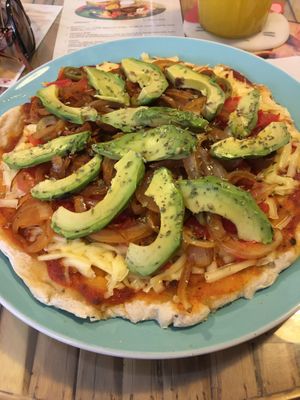 Pizza  at Rincon Flamenco Cafe in La Serena