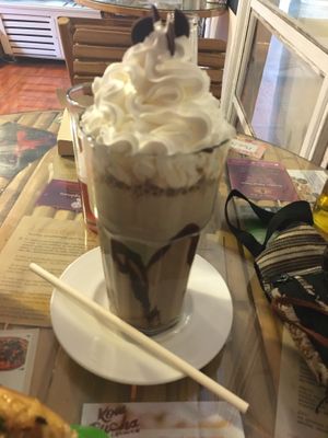 Milkshake at Rincon Flamenco Cafe in La Serena