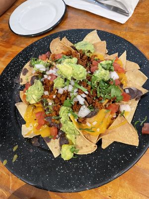 Vegan Nachos  at Bio & Natural - Quinta Avenida in Playa Del Carmen