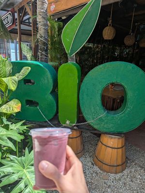 Protein smoothie at Bio & Natural - Quinta Avenida in Playa Del Carmen