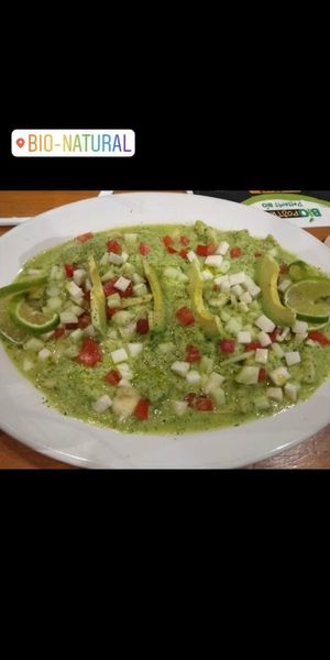 Aguachile at Bio & Natural - Quinta Avenida in Playa Del Carmen