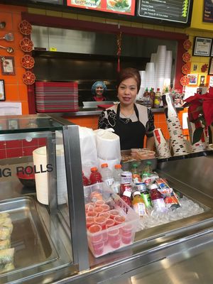 Brenda and staff at Vietnam Cafe in Des Moines