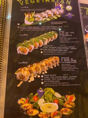 Be sure to request no mayo!!'  at Sushi Box in Phuket