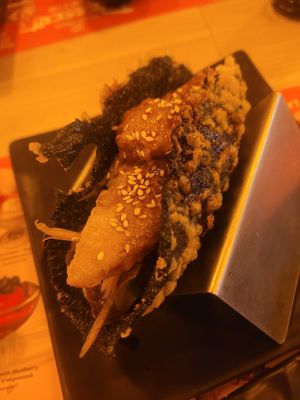 Fried sushi taco at Sushi Box in Phuket