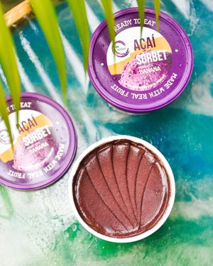 Ready to eat Acai Sorbet at MAKAI - Asoke in Bangkok