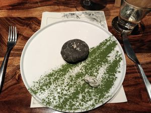 Spring Transcendence Course Menu 2025 Course 2 Hot Appetiser - Rasjasthani Jackfruit Kachori at Chakra Restaurant in Perth