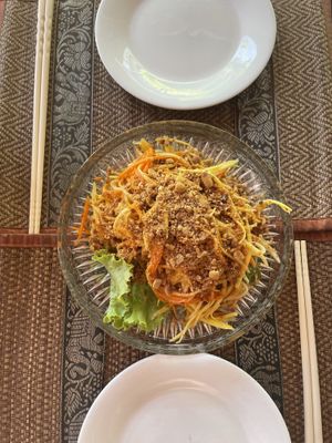 Mango Salad  at Coconut Lyly in Battambang