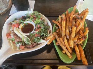 Empire Tacos  at Cascadia Grill in Olympia