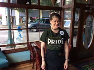 Description at Cascadia Grill in Olympia