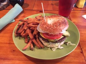 Impossible Burger  at Cascadia Grill in Olympia